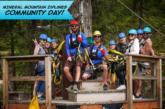 Mineral Mountain Ziplines Hosts 2nd Annual Community Day May 31