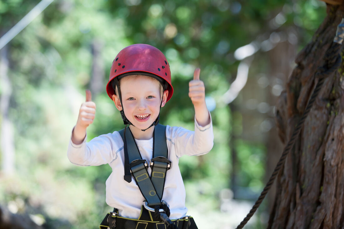 Hitting up the zip lines is just one of many family-friendly things to do in BC with kids this summer. 
