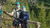 Anniversary or birthday's, whatever the occasion, ziplining is a great way to celebrate!