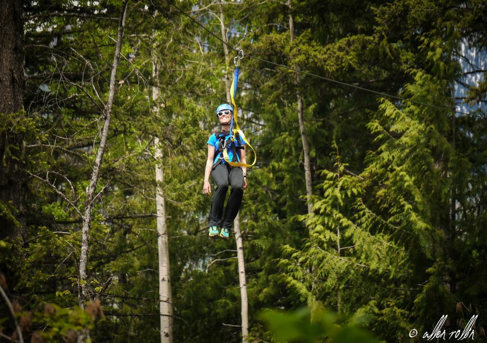 Share your zipline adventure at Mineral Mountain Ziplines!